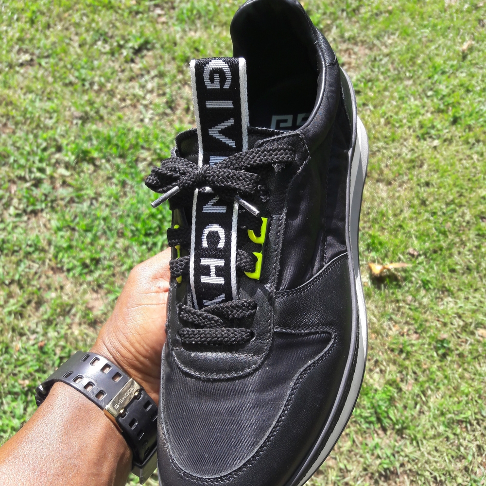 Givenchy Black and White Men's Sneakers - Picture 8 of 12